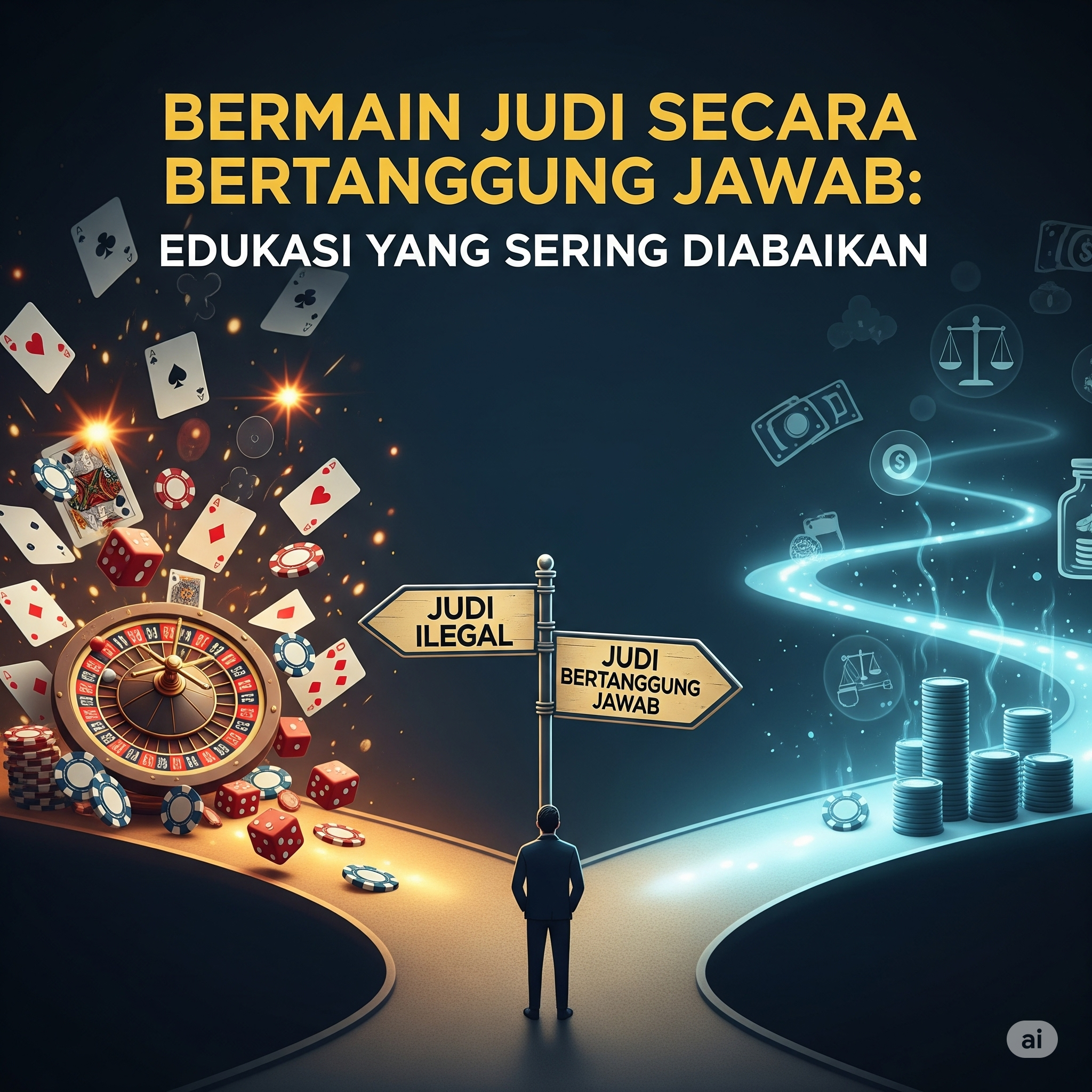 Bermain Judi Secara Bertanggung Jawab: Edukasi yang Sering Diabaikan