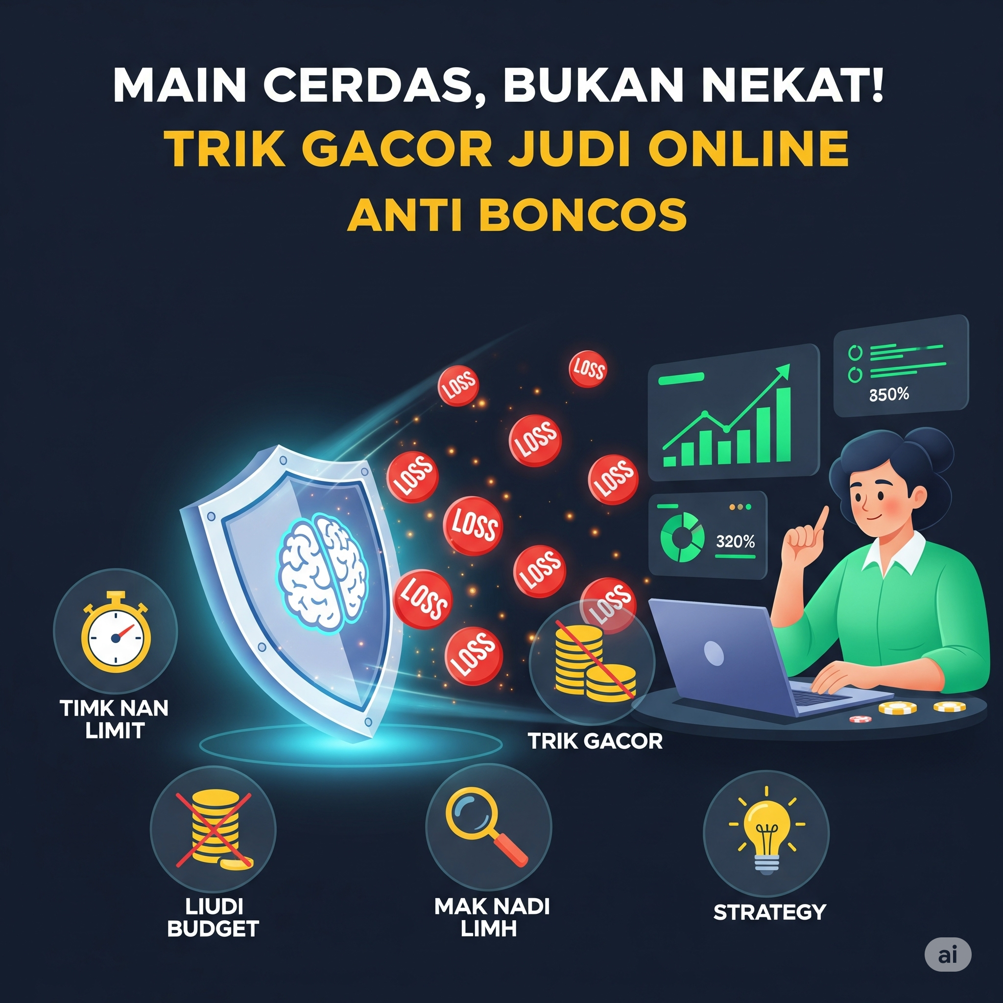 Main Cerdas, Bukan Nekat! Trik Gacor Judi Online Anti Boncos